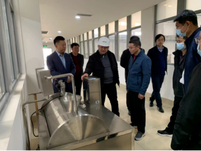 江西省安遠縣副縣長林永祥一行到嘉博文上海文鑫廠站考察調研