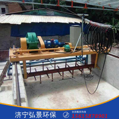 畜禽糞便槽式翻拋機占地面積 翻拋均勻嗎
